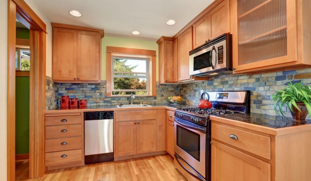 clean and organized kitchen