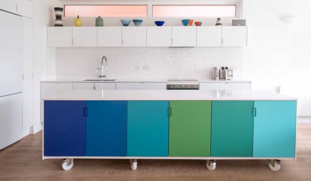 kitchen island on wheels